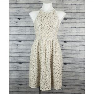 Ark & Co Cream Lace Tank Dress Sz Small